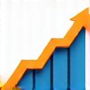 Graphique de croissance du retour sur investissement
