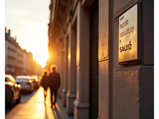 Vue extérieure élégante d'un bâtiment haussmannien sur les Champs-Élysées à Paris, avec le logo Lumière Santè discrètement intégré, représentant le siège social de l'entreprise.