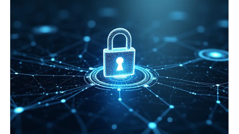 Badges de certification de sécurité des données, incluant HDS et RGPD, avec un cadenas numérique pour un sentiment de haute protection.