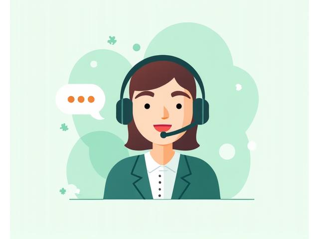 Icône de support client avec casque
