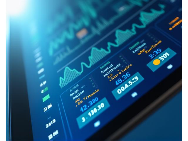 Interface de monitoring médical en temps réel affichant des courbes de données vitales et des alertes sur un écran d'ordinateur ou de tablette, illustrant la surveillance médicale continue.